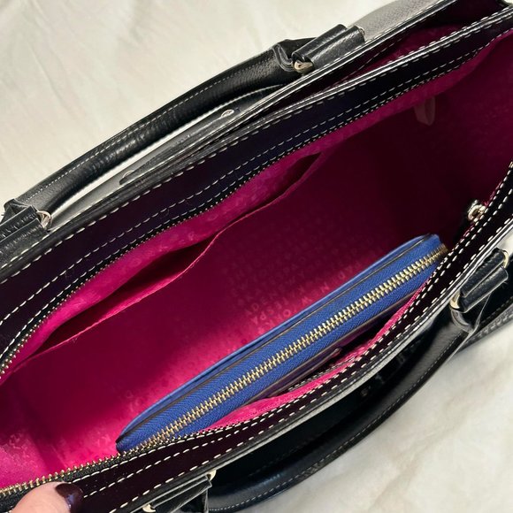 Kate Spade | Wellesley Durham Convertible Tote | Black - Picture 7 of 15